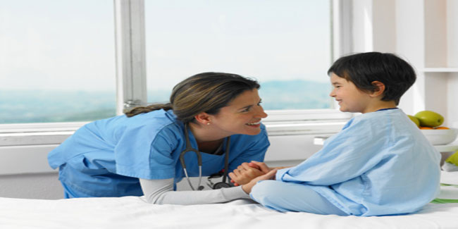 What is the treatment of Superior Vena Cava Syndrome in children?